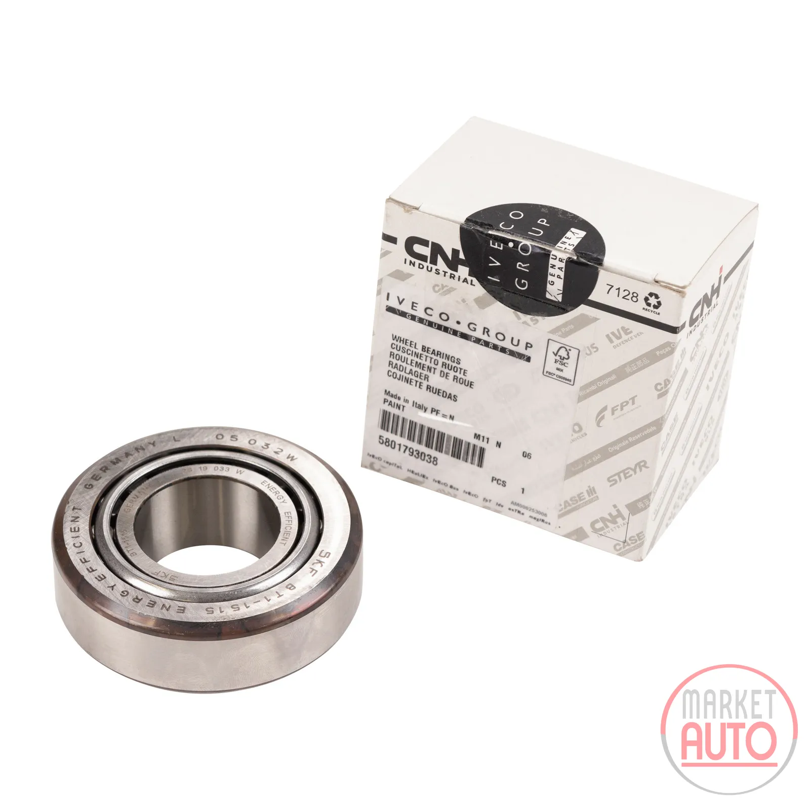 Bearing differential input / wheel bearing Iveco (5801793038)