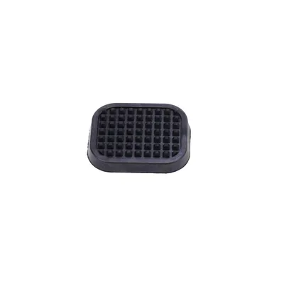Pedal rubber for clutch or brake pedal
