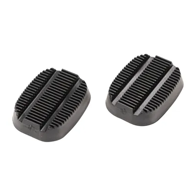 Set of pedal rubbers for clutch or brake pedal