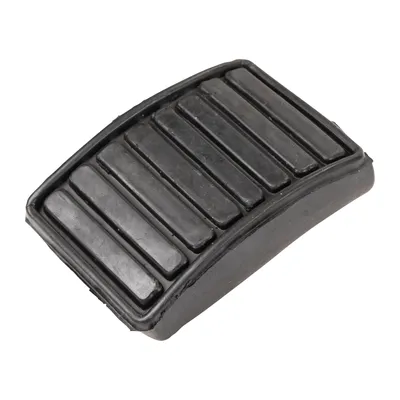 Pedal rubber for brake pedal