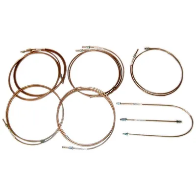 Brake line set with ABS (copper-nickel)