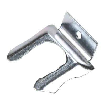Locking plate brake hose