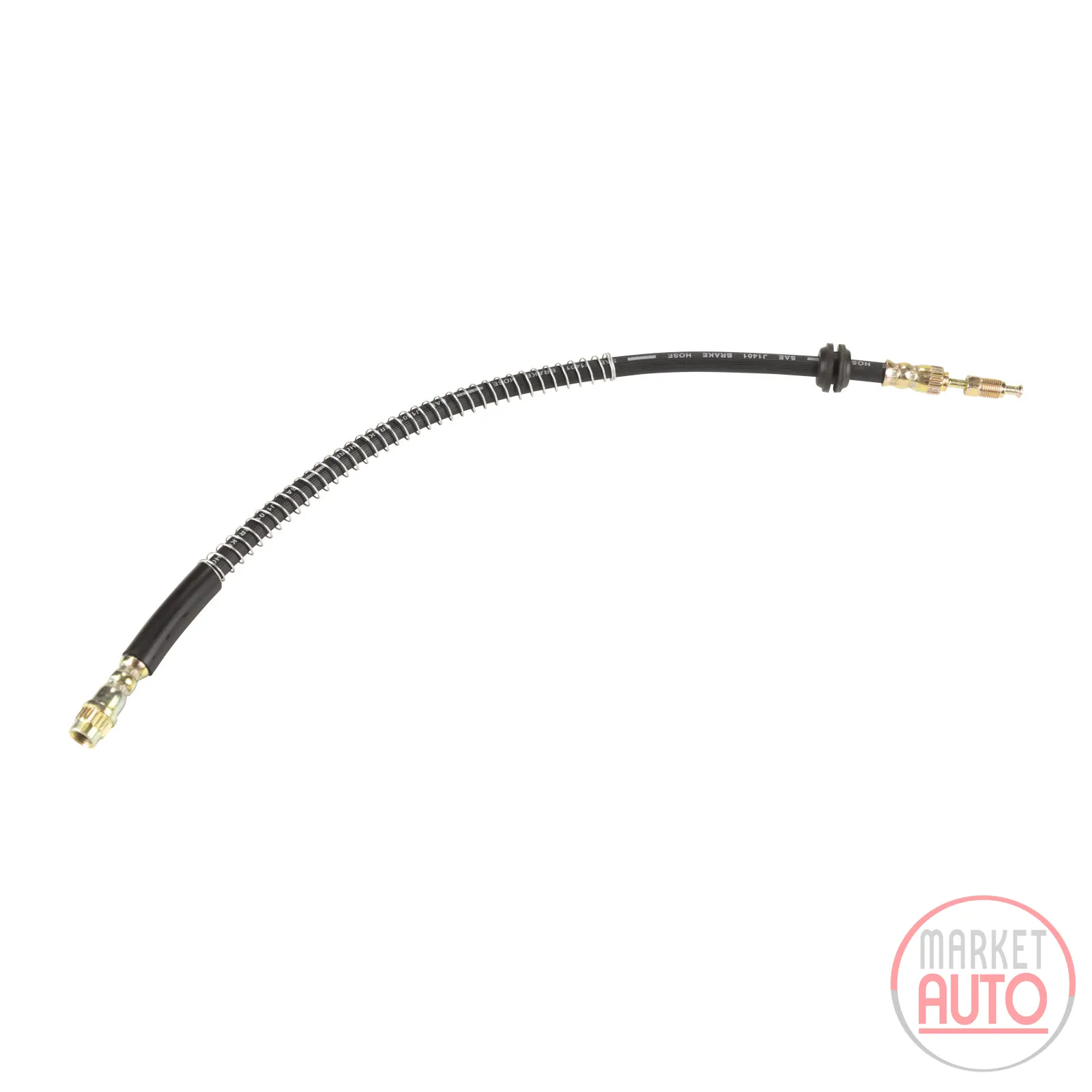 Brake hose front L=515 mm 2X M10 X 1.00 mm thread
