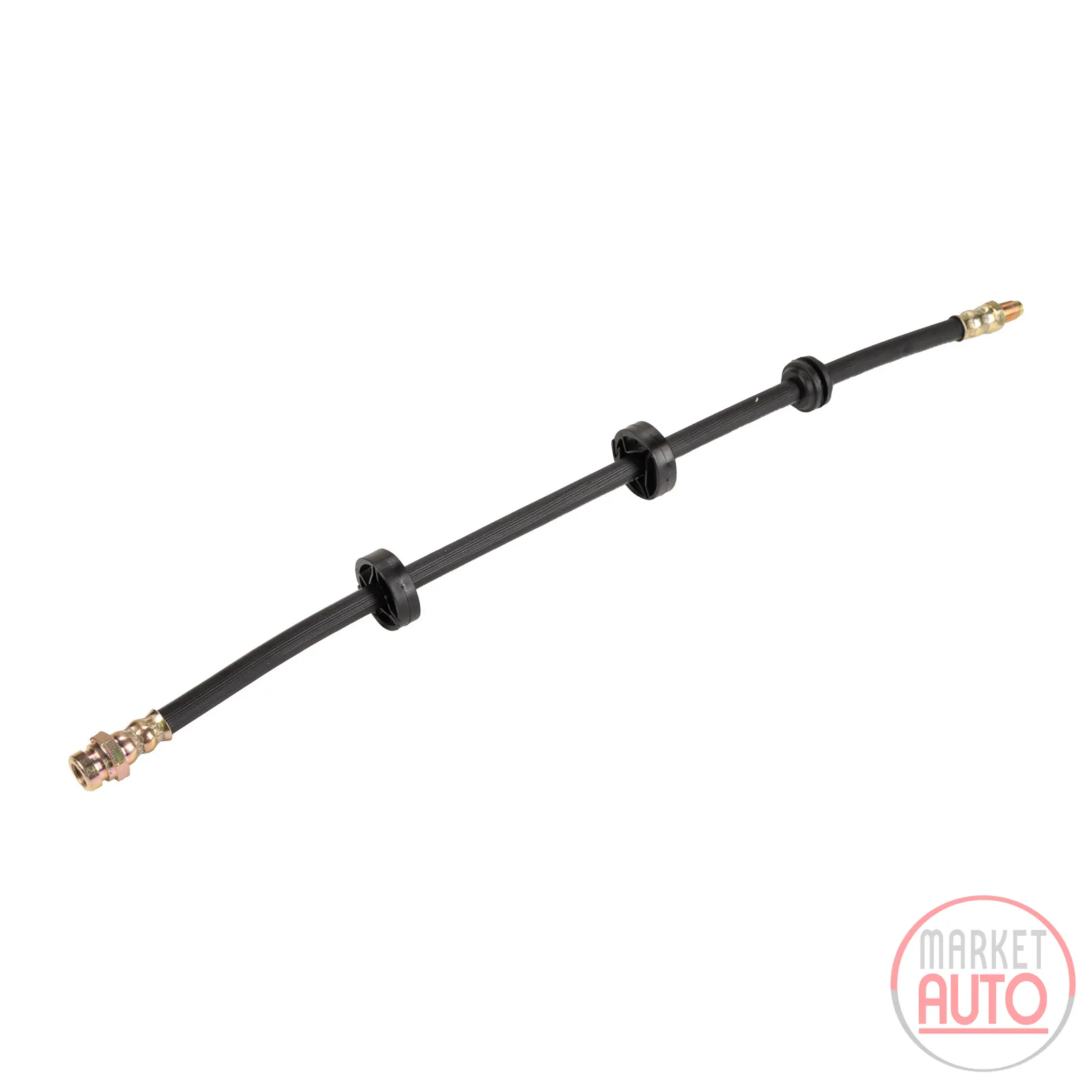 Brake hose front L=485 mm 2X M10 X 1.00 mm thread