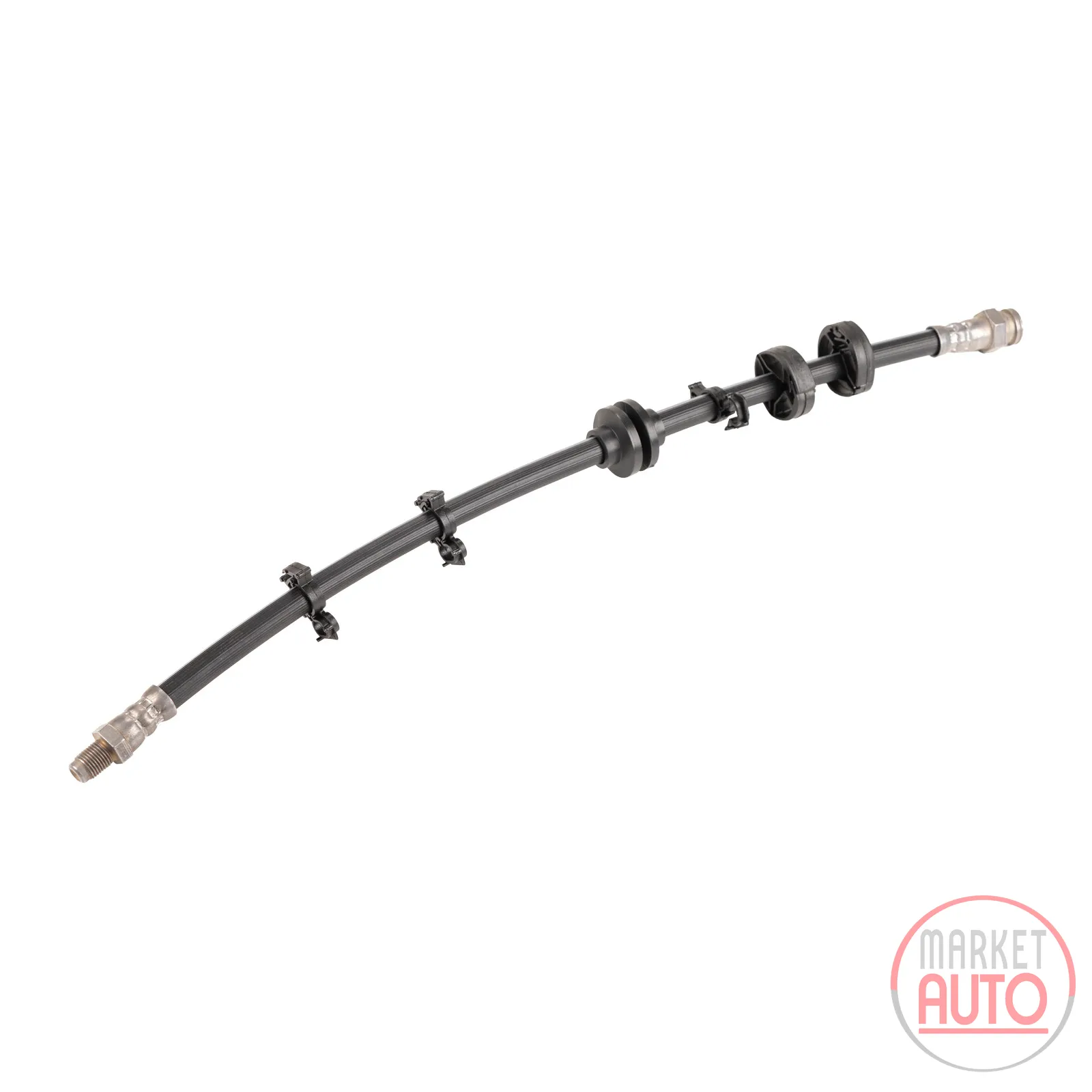 Brake hose front L=435 mm 2X M10 X 1.00 mm thread