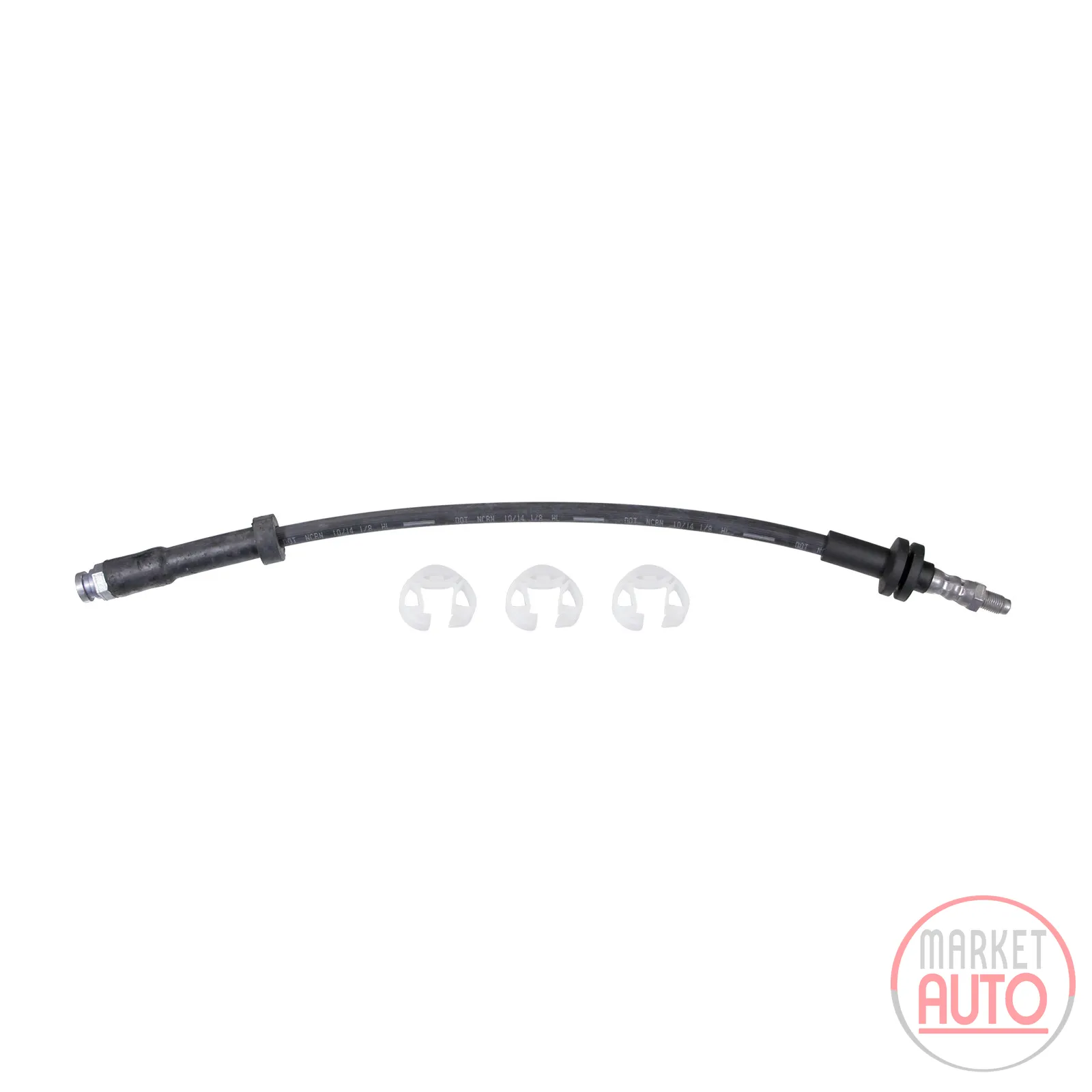 Brake hose front L=470 2X M10 X1.00 mm thread