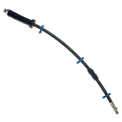 Brake hose front outside L=490 mm 2X M10 X 1.00 mm thread