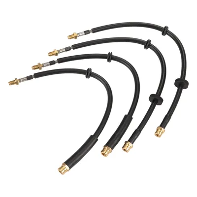 Steel braided brake lines front and rear Fischer Hydraulik