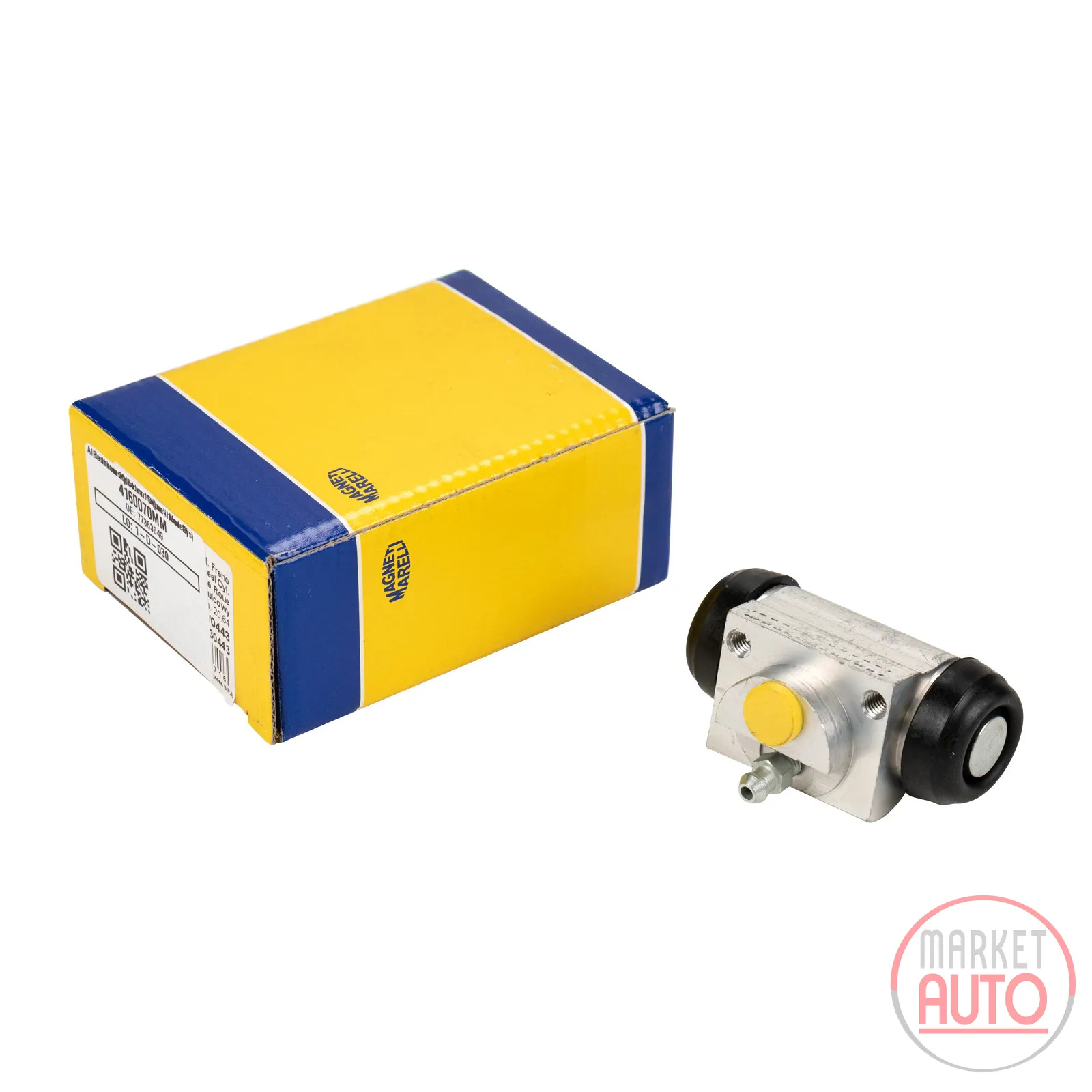 Wheel brake cylinder Magneti Marelli aluminum 20.64 mm (Lockheed Sys)