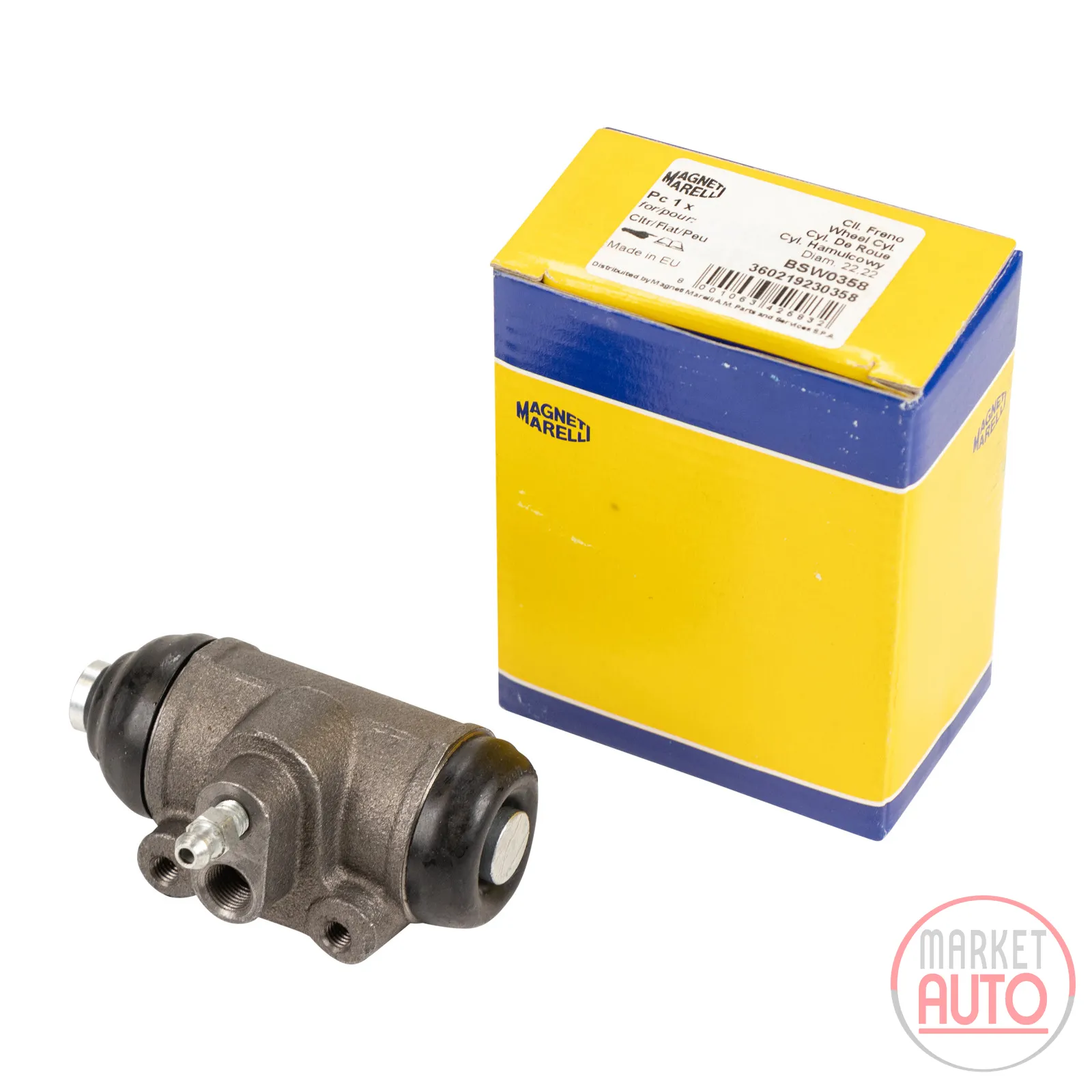 Wheel brake cylinder Magneti Marelli rear 22.22 mm