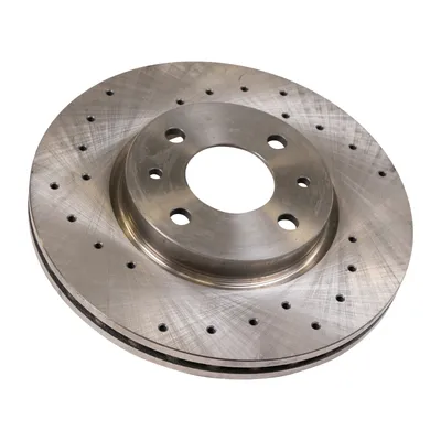 Sports brake disc perforated (ABE)