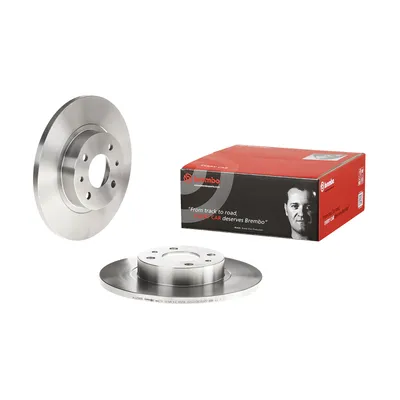 Front brake disc full 257.5 BREMBO