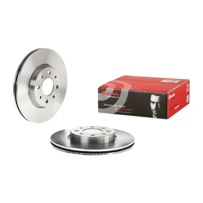 Front brake disc ventilated Brembo 257