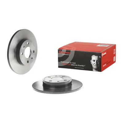 Brake disc front or rear coated 240 BREMBO