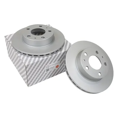 Front brake disc ventilated 16 inch tires