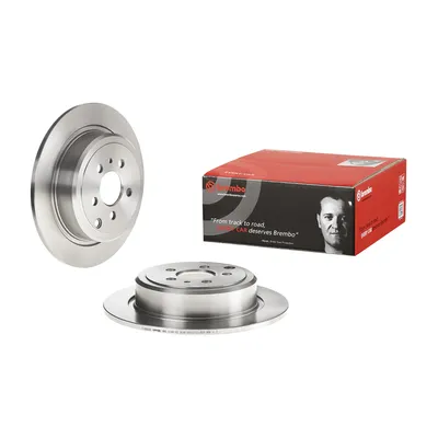 Rear brake disc Brembo full 295 mm