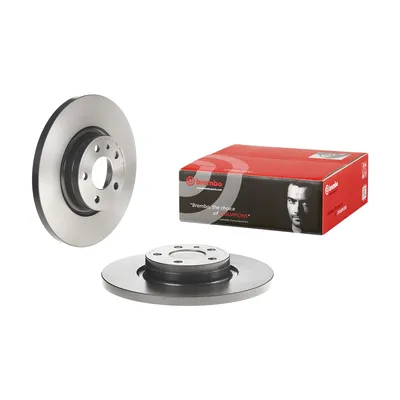 Front brake disc coated Brembo 281 15 mm