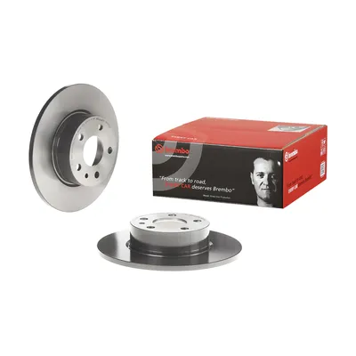 Rear brake disc coated Brembo 5 hole