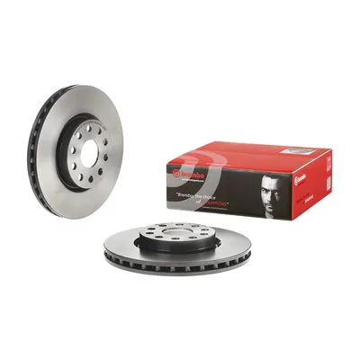 Brake disc coated internally ventilated Brembo 281