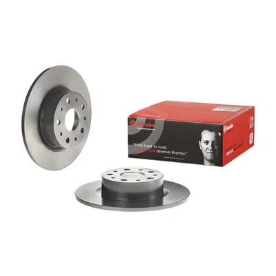 Rear brake disc 276 coated Brembo
