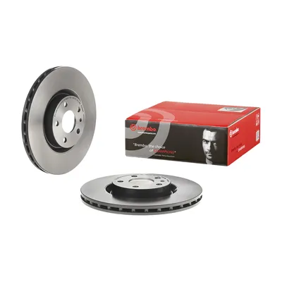 Front brake disc ventilated Brembo 284