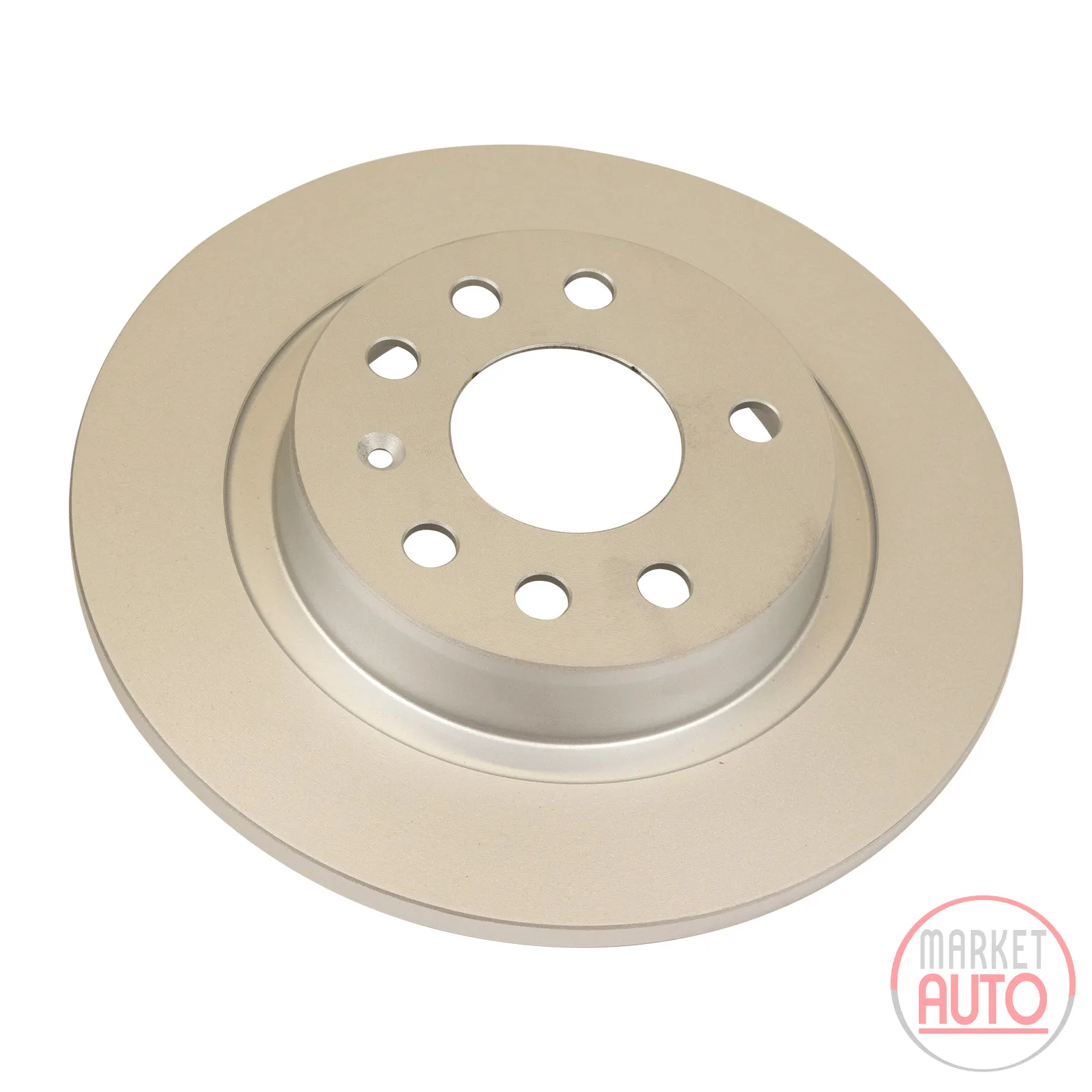 Rear brake disc coated full 278 mm