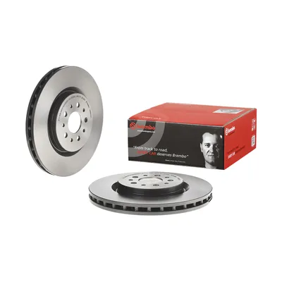 Front brake disc ventilated coated 305 Brembo