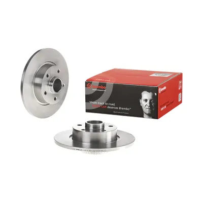 Rear brake disc with bearing Brembo