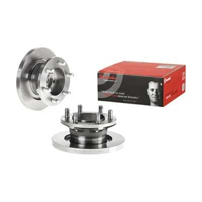 Front brake disc full Brembo centering diameter 68mm