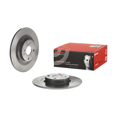 Brake disc 280 rear fully coated Brembo