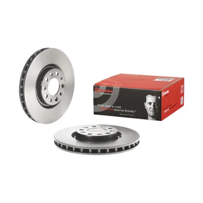 Front brake disc coated ventilated 305 mm Brembo