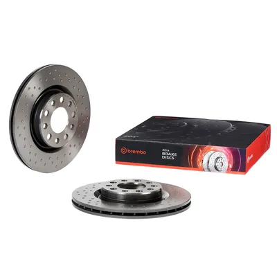 Brake disc Brembo XTRA-LINE rear coated internally ventilated 292 O mm
