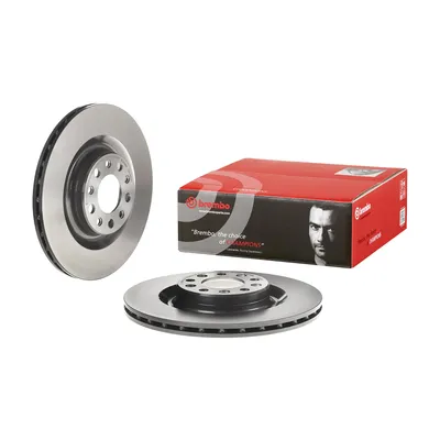 Rear brake disc coated ventilated 320 mm Brembo