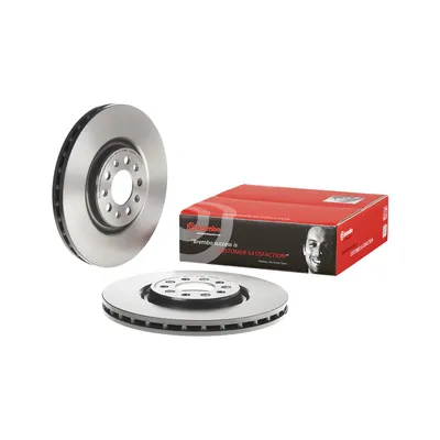 Front brake disc 330 coated ventilated Brembo
