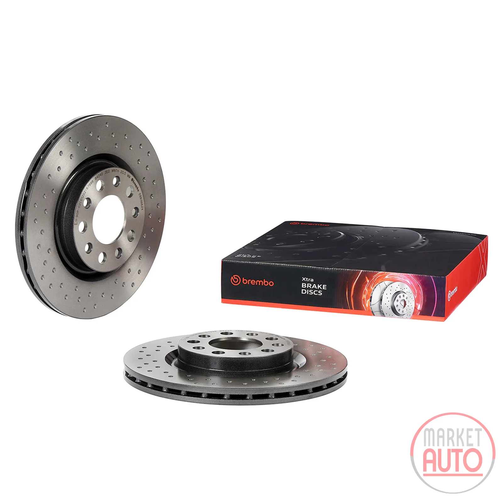Brake disc Brembo XTRA-LINE rear internally ventilated coated 292 O