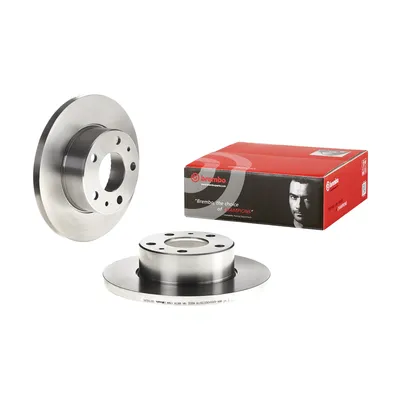 Rear brake disc full with ABS Brembo