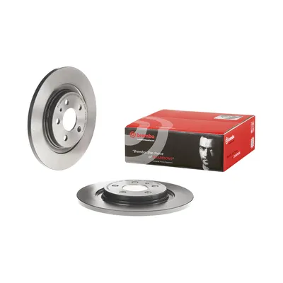 Rear brake disc fully coated 272 mm Brembo