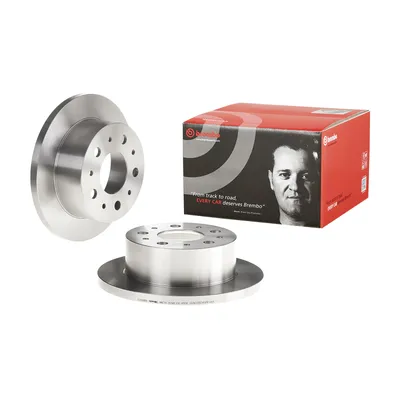 Rear brake disc full Brembo 280