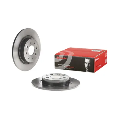 Rear brake disc fully coated 264 mm Brembo