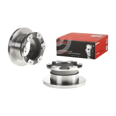 Brake disc rear full 306 D=22 mm Brembo