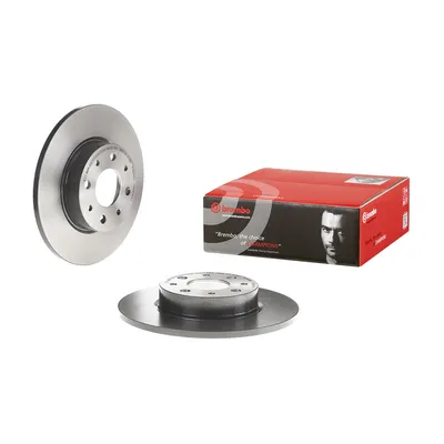 Rear brake disc coated full Brembo 251 D=10 mm