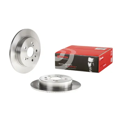 Rear brake disc full 278 D=9 mm Brembo