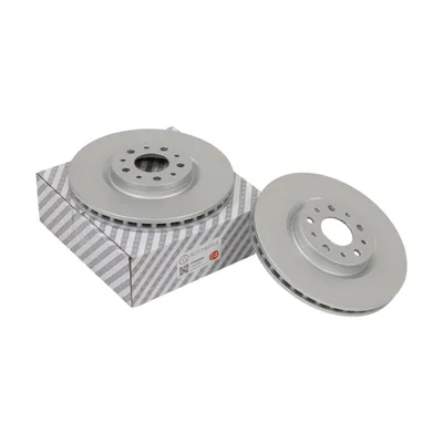 Front brake disc Zimmermann coated ventilated 281 O