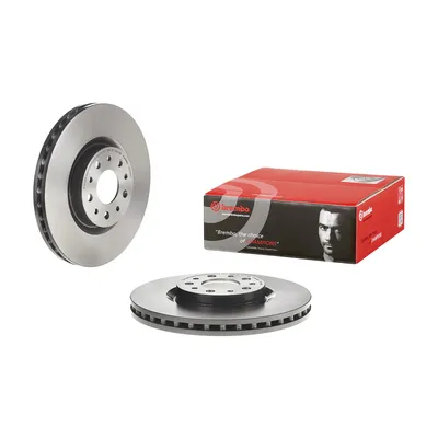 Front brake disc Brembo coated internally ventilated 281