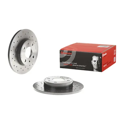 Rear brake disc full Brembo 240mm D= 11mm