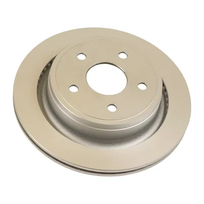 Brake disc ventilated coated rear