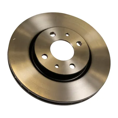 Front brake disc ventilated