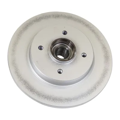 Rear brake disc with wheel bearing+ABS PSA OE (424946)