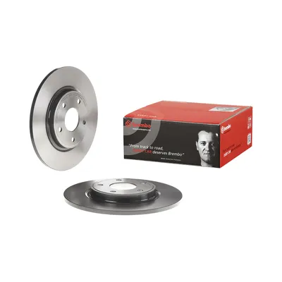 Rear brake disc coated 328 mm Brembo