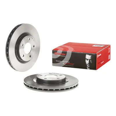 Front brake disc coated ventilated 294 mm Brembo